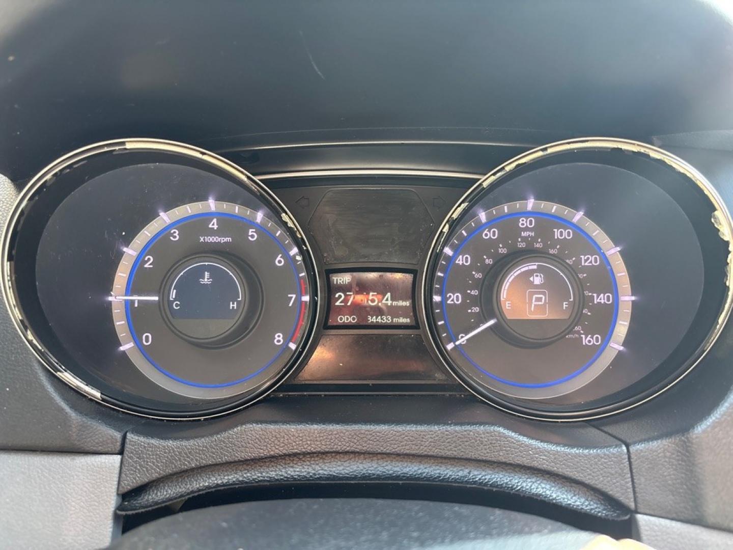 2013 BLUE HYUNDAI SONATA GLS (5NPEB4AC9DH) with an 2.4L engine, Automatic transmission, located at 2514 Williamson Rd NE, Roanoke, VA, 24012, (540) 265-7770, 37.294636, -79.936249- Photo#6