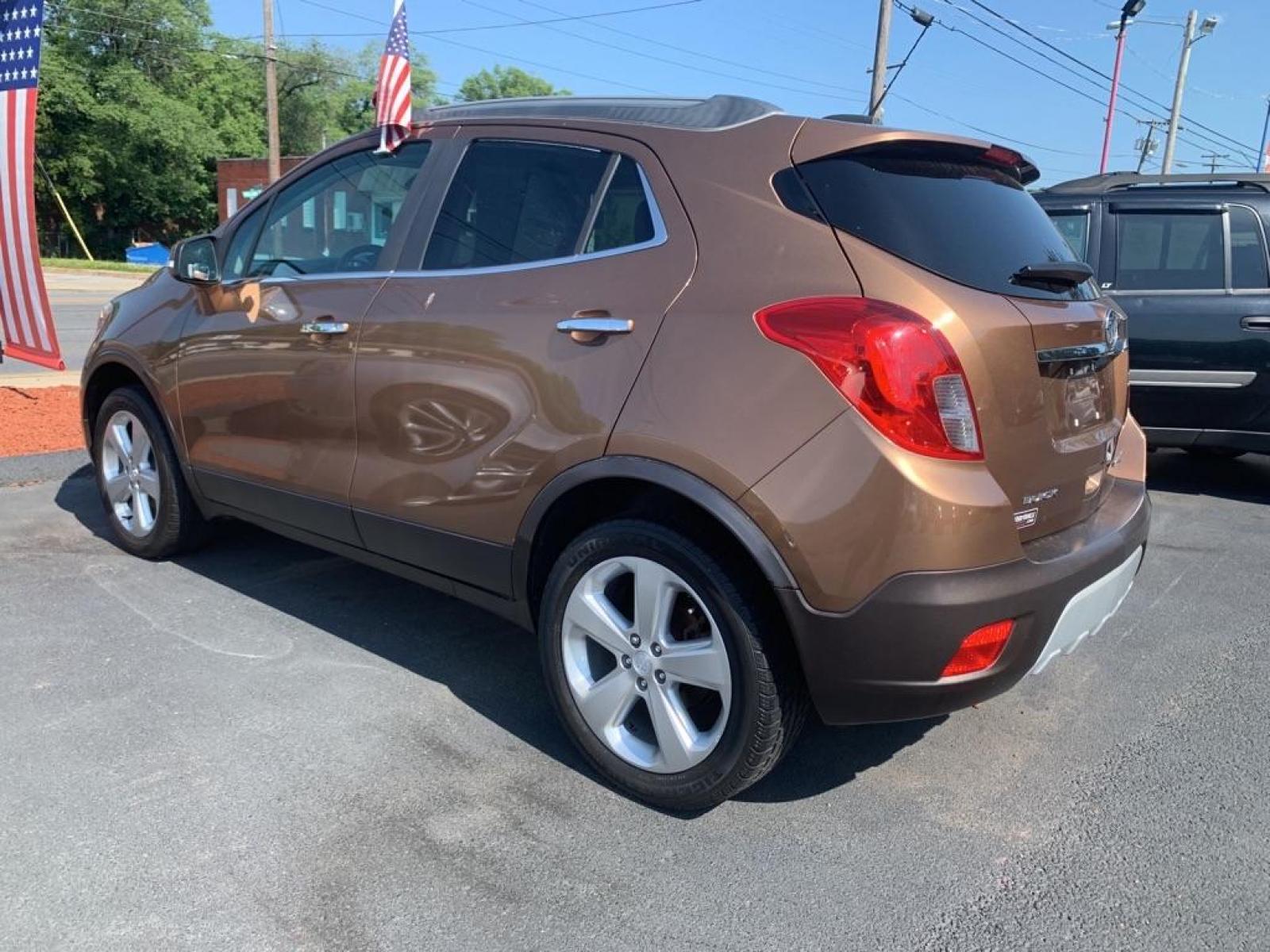 2016 BROWN BUICK ENCORE (KL4CJESB7GB) with an 1.4L engine, Automatic transmission, located at 2514 Williamson Rd NE, Roanoke, VA, 24012, (540) 265-7770, 37.294636, -79.936249 - Photo #1