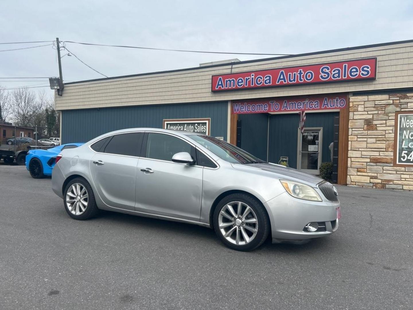 2015 SILVER BUICK VERANO (1G4PS5SKXF4) with an 2.4L engine, Automatic transmission, located at 2514 Williamson Rd NE, Roanoke, VA, 24012, (540) 265-7770, 37.294636, -79.936249 - Photo#0