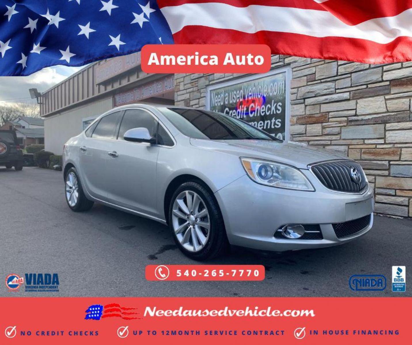2015 SILVER BUICK VERANO (1G4PS5SKXF4) with an 2.4L engine, Automatic transmission, located at 2514 Williamson Rd NE, Roanoke, VA, 24012, (540) 265-7770, 37.294636, -79.936249 - Photo #0