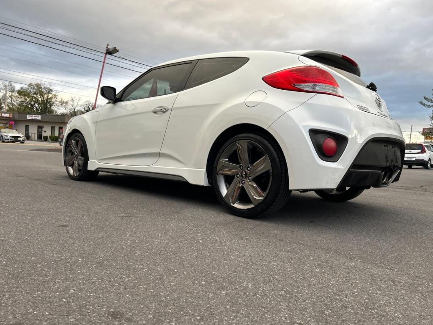 2015 WHITE HYUNDAI VELOSTER TURBO (KMHTC6AE0FU) with an 1.6L engine, Automatic transmission, located at 2514 Williamson Rd NE, Roanoke, VA, 24012, (540) 265-7770, 37.294636, -79.936249 - NO CREDIT CHECK FINANCING WITH ONLY $2200 DOWN PAYMENT!!!! Check out our website www.needausedvehicle.com for our No Credit Check/ In House Financing options!! No Credit Check Available!!! In House Financing Available!!! All Clean Title Vehicles (no Salvaged or flooded vehicles ever on our lot)! - Photo#1