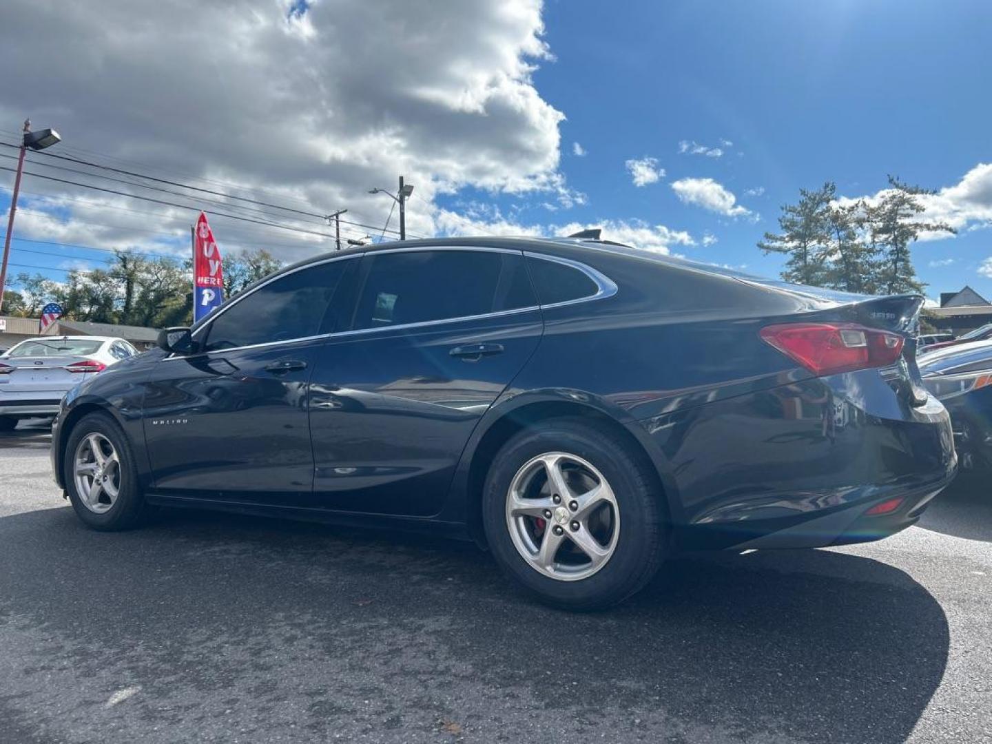 2017 BLUE CHEVROLET MALIBU LS (1G1ZB5ST6HF) with an 1.5L engine, Automatic transmission, located at 2514 Williamson Rd NE, Roanoke, VA, 24012, (540) 265-7770, 37.294636, -79.936249 - NO CREDIT CHECK FINANCING WITH ONLY $1800 DOWN PAYMENT!!!! Check out our website www.needausedvehicle.com for our No Credit Check/ In House Financing options!! No Credit Check Available!!! In House Financing Available!!! All Clean Title Vehicles (no Salvaged or flooded vehicles ever on our lot)! - Photo#2