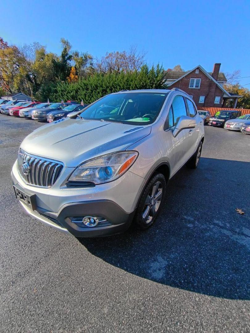 2014 SILVER BUICK ENCORE (KL4CJGSB7EB) with an 1.4L engine, Automatic transmission, located at 2514 Williamson Rd NE, Roanoke, VA, 24012, (540) 265-7770, 37.294636, -79.936249 - NO CREDIT CHECK FINANCING WITH ONLY $1800 DOWN PAYMENT!!!! Check out our website www.needausedvehicle.com for our No Credit Check/ In House Financing options!! No Credit Check Available!!! In House Financing Available!!! All Clean Title Vehicles (no Salvaged or flooded vehicles ever on our lot)! - Photo#1