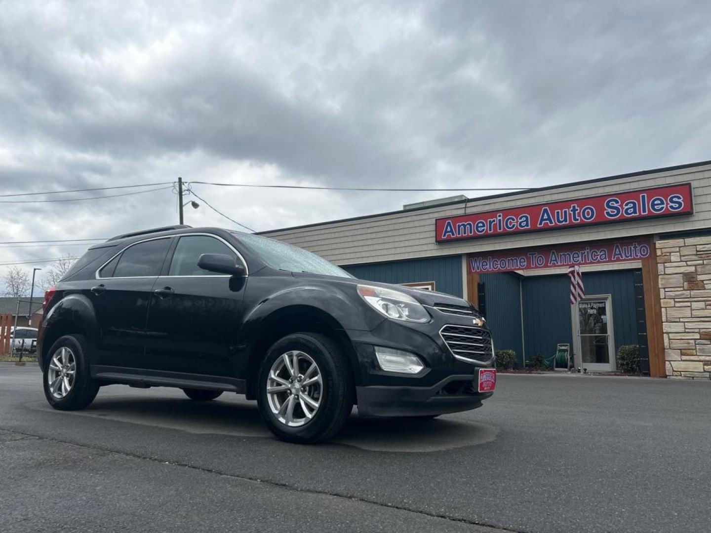 2016 BLACK CHEVROLET EQUINOX LT (2GNFLFEK6G6) with an 2.4L engine, Automatic transmission, located at 2514 Williamson Rd NE, Roanoke, VA, 24012, (540) 265-7770, 37.294636, -79.936249 - NO CREDIT CHECK FINANCING WITH ONLY $2100 DOWN PAYMENT!!!! Check out our website www.needausedvehicle.com for our No Credit Check/ In House Financing options!! No Credit Check Available!!! In House Financing Available!!! All Clean Title Vehicles (no Salvaged or flooded vehicles ever on our lot)! - Photo#0