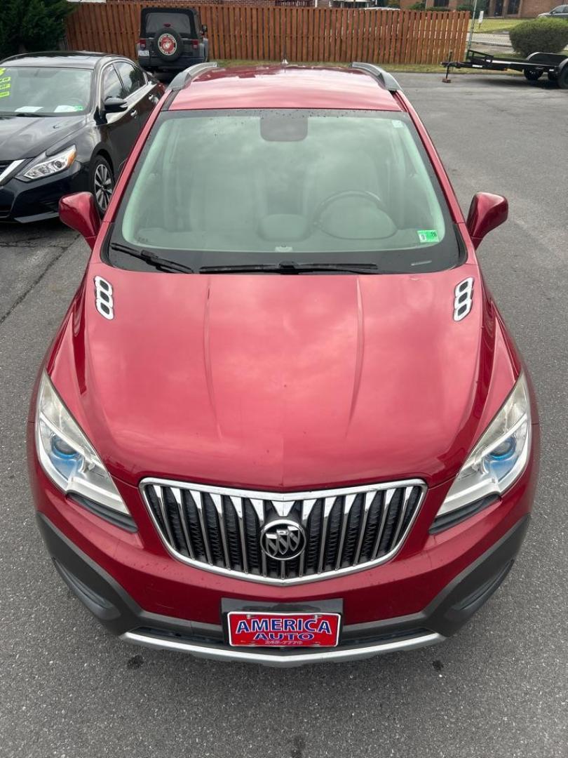 2013 RED BUICK ENCORE (KL4CJESB6DB) with an 1.4L engine, Automatic transmission, located at 2514 Williamson Rd NE, Roanoke, VA, 24012, (540) 265-7770, 37.294636, -79.936249 - Photo#10