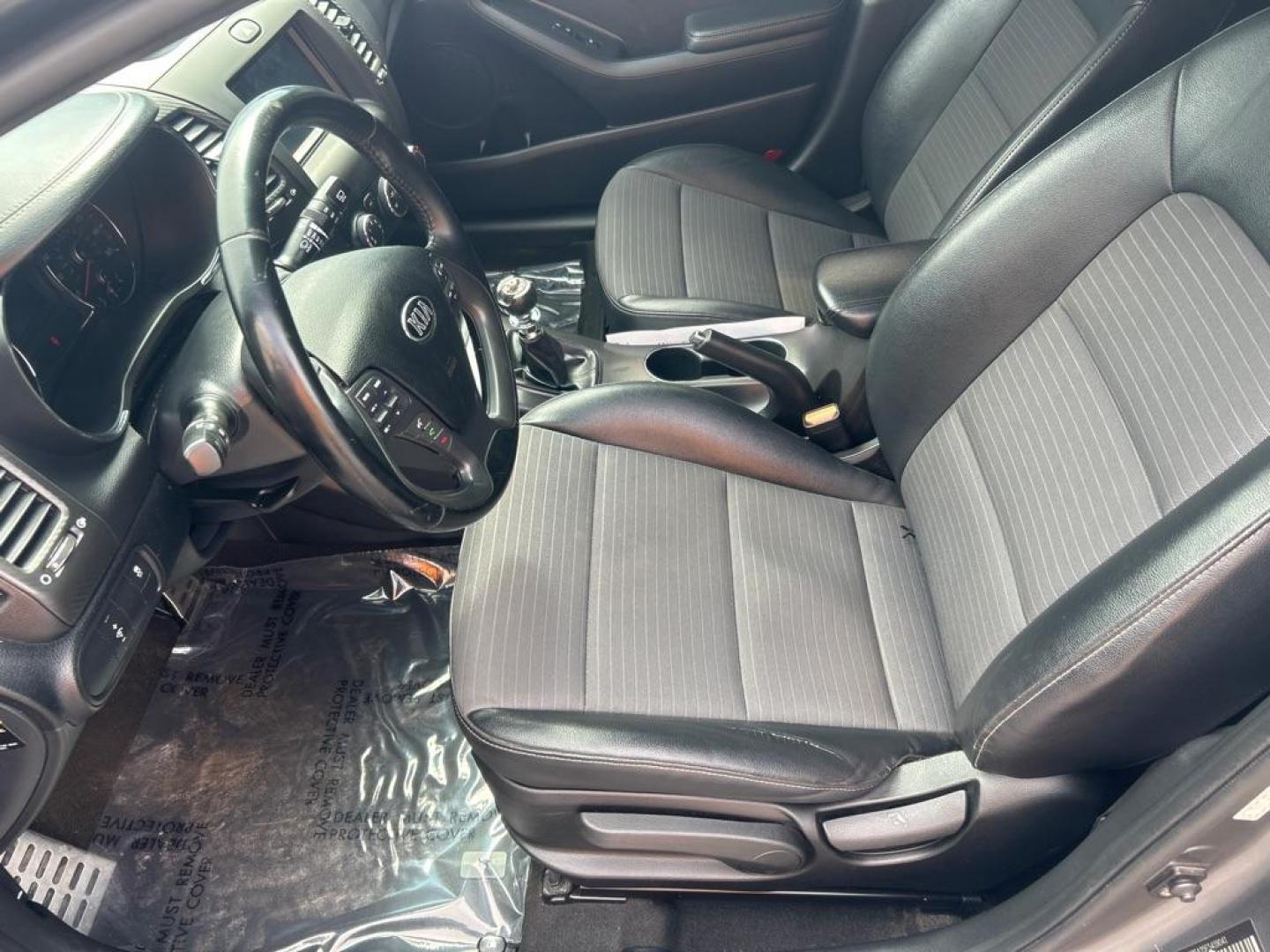 2015 GRAY KIA FORTE SX (KNAFZ5A35F5) with an 1.6L engine, 6-Speed Manual transmission, located at 2514 Williamson Rd NE, Roanoke, VA, 24012, (540) 265-7770, 37.294636, -79.936249 - NO CREDIT CHECK FINANCING WITH ONLY $2000 DOWN PAYMENT!!!! Check out our website www.needausedvehicle.com for our No Credit Check/ In House Financing options!! No Credit Check Available!!! In House Financing Available!!! All Clean Title Vehicles (no Salvaged or flooded vehicles ever on our lot)! - Photo#8