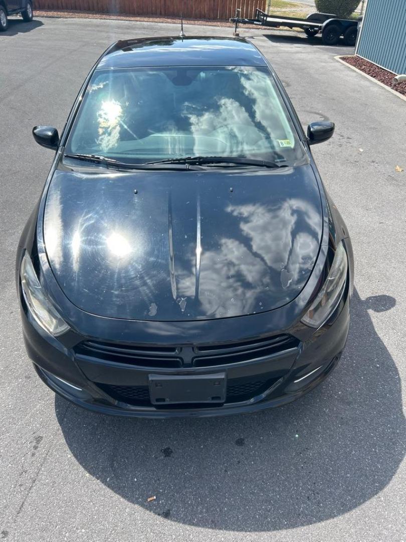 2015 BLACK DODGE DART SXT (1C3CDFBB1FD) with an 2.4L engine, Automatic transmission, located at 2514 Williamson Rd NE, Roanoke, VA, 24012, (540) 265-7770, 37.294636, -79.936249 - Photo#1