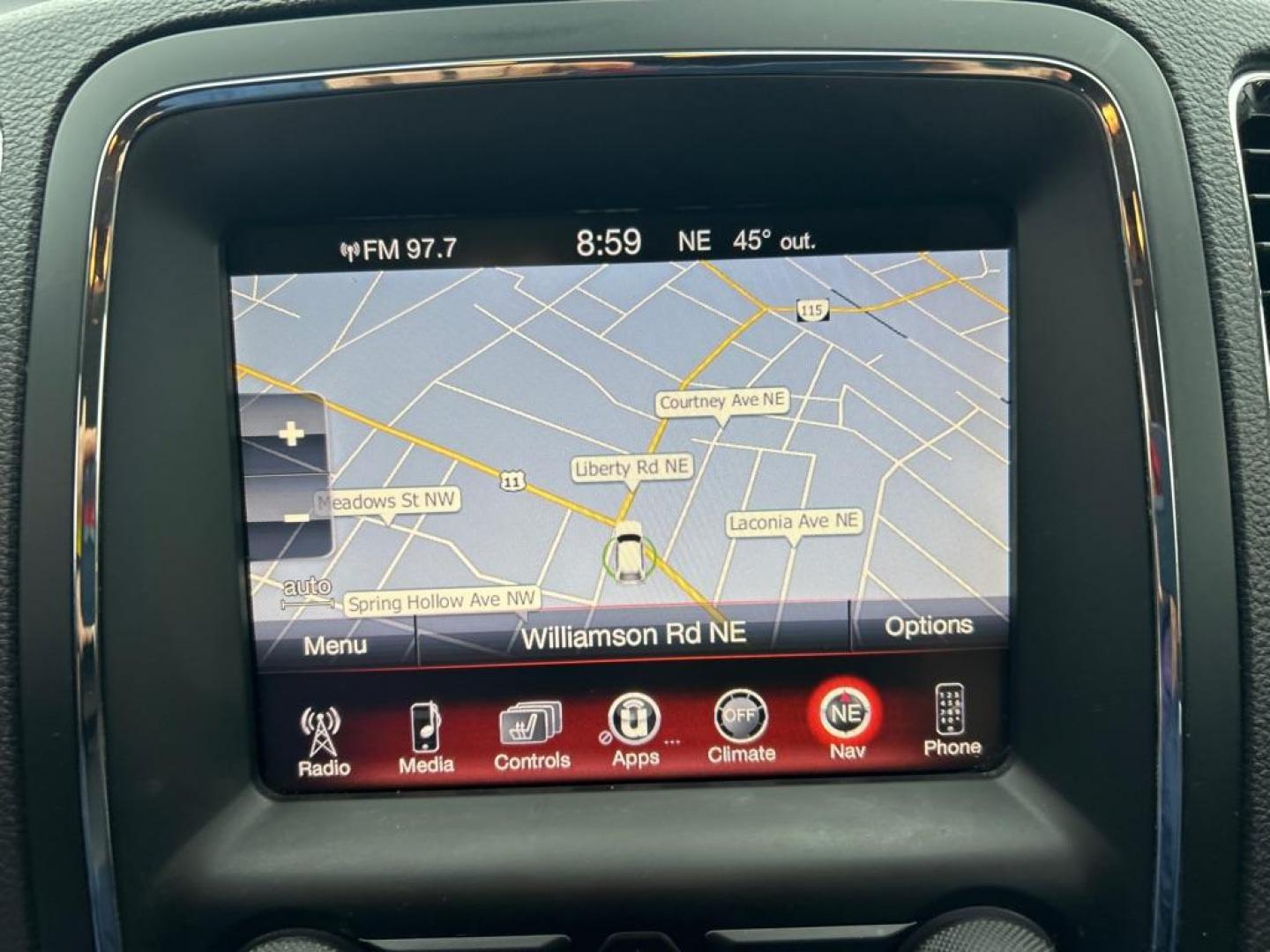2014 GRAY DODGE DURANGO LIMITED (1C4RDJDG8EC) with an 3.6L engine, Automatic transmission, located at 2514 Williamson Rd NE, Roanoke, VA, 24012, (540) 265-7770, 37.294636, -79.936249 - Photo#13