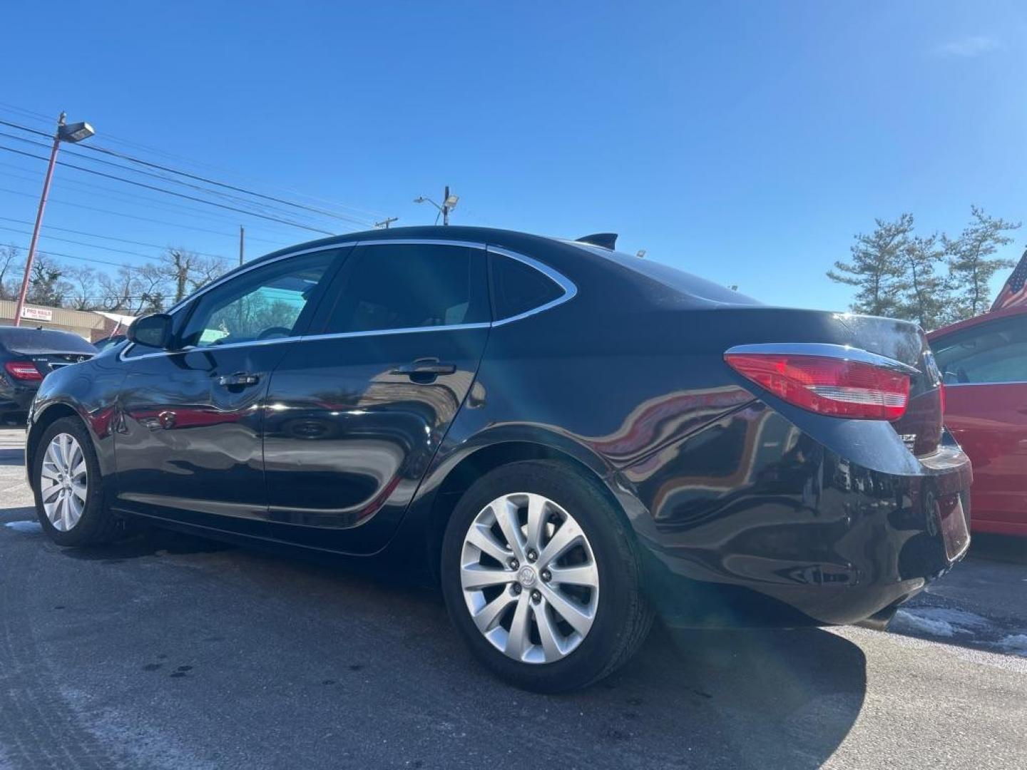 2015 BLACK BUICK VERANO (1G4PP5SK4F4) with an 2.4L engine, Automatic transmission, located at 2514 Williamson Rd NE, Roanoke, VA, 24012, (540) 265-7770, 37.294636, -79.936249 - Photo#2