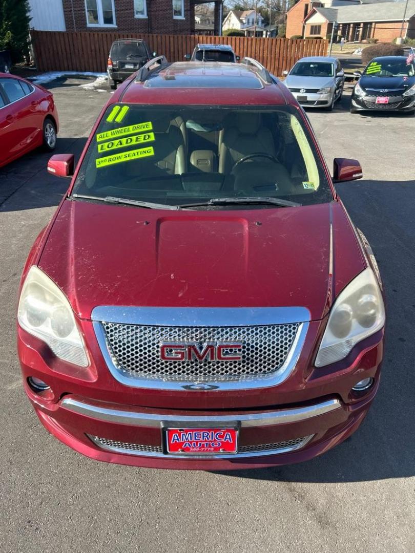2011 RED GMC ACADIA DENALI (1GKKVTED7BJ) with an 3.6L engine, Automatic transmission, located at 2514 Williamson Rd NE, Roanoke, VA, 24012, (540) 265-7770, 37.294636, -79.936249 - NO CREDIT CHECK FINANCING WITH ONLY $3300 DOWN PAYMENT!!!! Check out our website www.needausedvehicle.com for our No Credit Check/ In House Financing options!! No Credit Check Available!!! In House Financing Available!!! All Clean Title Vehicles (no Salvaged or flooded vehicles ever on our lot)! - Photo#11