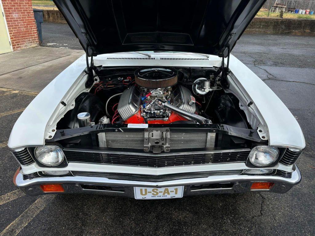 1972 WHITE CHEVROLET NOVA SS (1X27D2L1046) with an 396 engine, 4-Speed Manual transmission, located at 2514 Williamson Rd NE, Roanoke, VA, 24012, (540) 265-7770, 37.294636, -79.936249 - ********* CASH ONLY PRICE OF $40,000 (NOT INCLUDING SALES TAX, TAGS, TITLING, AND PROCESSING FEE)******** ******** VEHICLE SHOWN BY APPOINTMENT ONLY ********** This 1972 Chevrolet Nova Super Sport is a classic beauty inside and out. Must see to appreciate this amazing vehicle!! 13 digit VIN, last - Photo#1
