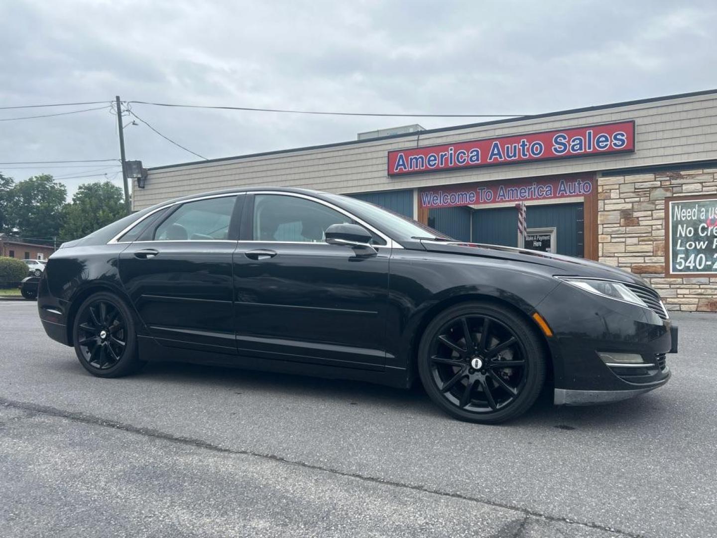 2014 BLACK LINCOLN MKZ (3LN6L2G93ER) with an 2.0L engine, Automatic transmission, located at 2514 Williamson Rd NE, Roanoke, VA, 24012, (540) 265-7770, 37.294636, -79.936249 - NO CREDIT CHECK FINANCING WITH ONLY $2000 DOWN PAYMENT!!!! Check out our website www.needausedvehicle.com for our No Credit Check/ In House Financing options!! No Credit Check Available!!! In House Financing Available!!! All Clean Title Vehicles (no Salvaged or flooded vehicles ever on our lot)! - Photo#0