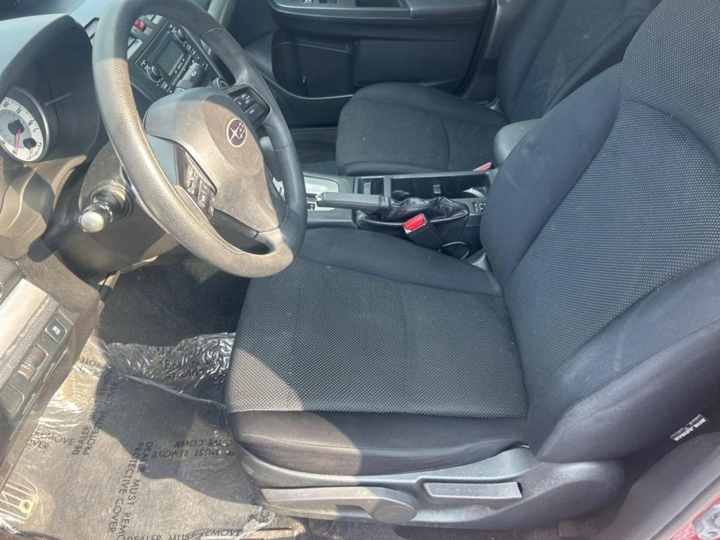 2013 RED SUBARU IMPREZA PREMIUM (JF1GJAC66DH) with an 2.0L engine, Continuously Variable transmission, located at 2514 Williamson Rd NE, Roanoke, VA, 24012, (540) 265-7770, 37.294636, -79.936249 - Photo#4
