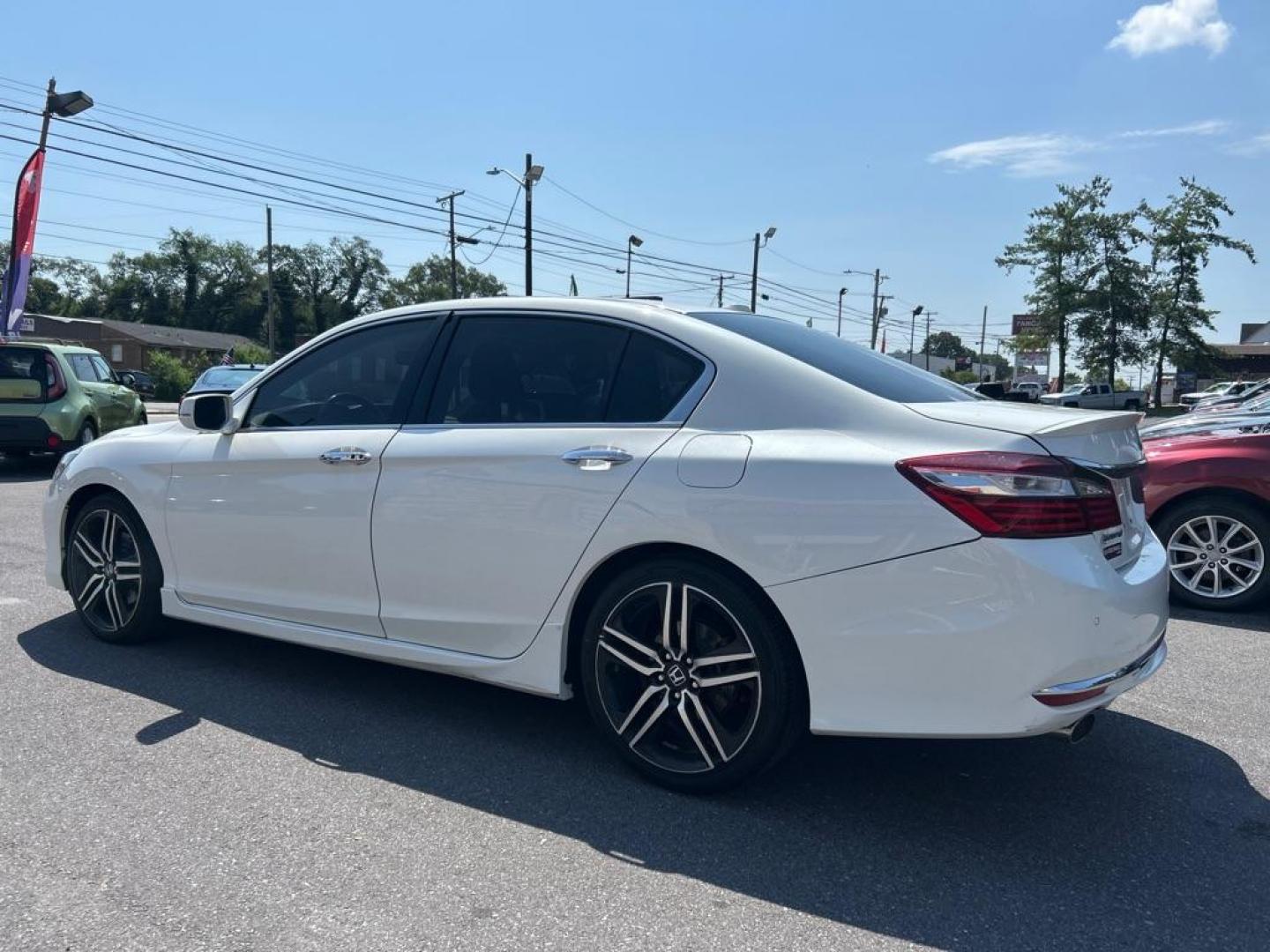 2016 WHITE HONDA ACCORD TOURING (1HGCR3F97GA) with an 3.5L engine, Automatic transmission, located at 2514 Williamson Rd NE, Roanoke, VA, 24012, (540) 265-7770, 37.294636, -79.936249 - NO CREDIT CHECK FINANCING WITH ONLY $4300 DOWN PAYMENT!!!! Check out our website www.needausedvehicle.com for our No Credit Check/ In House Financing options!! No Credit Check Available!!! In House Financing Available!!! All Clean Title Vehicles (no Salvaged or flooded vehicles ever on our lot)! - Photo#1