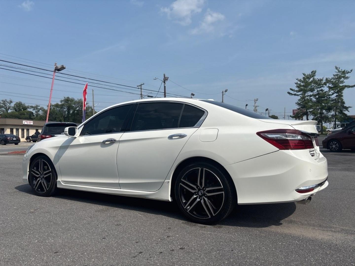 2016 WHITE HONDA ACCORD TOURING (1HGCR3F97GA) with an 3.5L engine, Automatic transmission, located at 2514 Williamson Rd NE, Roanoke, VA, 24012, (540) 265-7770, 37.294636, -79.936249 - NO CREDIT CHECK FINANCING WITH ONLY $3500 DOWN PAYMENT!!!! Check out our website www.needausedvehicle.com for our No Credit Check/ In House Financing options!! No Credit Check Available!!! In House Financing Available!!! All Clean Title Vehicles (no Salvaged or flooded vehicles ever on our lot)!- Photo#1