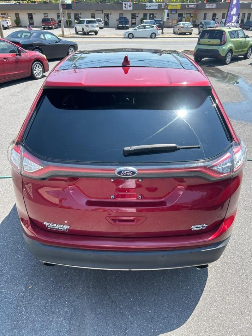 2016 RED FORD EDGE SEL (2FMPK4J93GB) with an 2.0L engine, Automatic transmission, located at 2514 Williamson Rd NE, Roanoke, VA, 24012, (540) 265-7770, 37.294636, -79.936249 - Photo#11