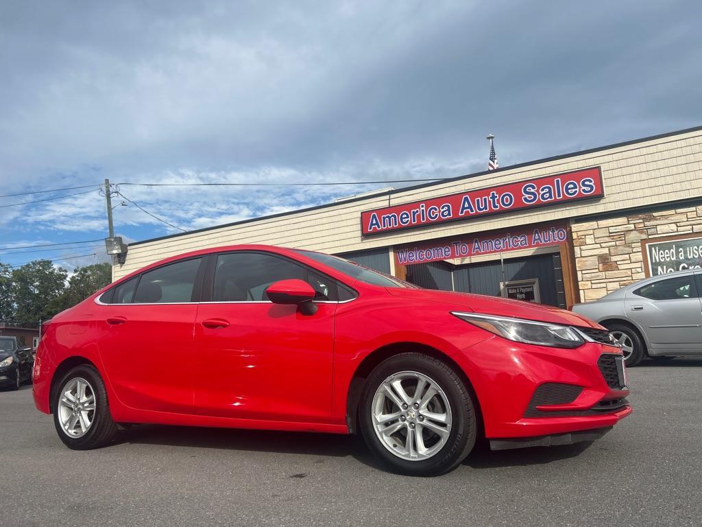 2016 RED CHEVROLET CRUZE LT (1G1BE5SM7G7) with an 1.4L engine, Automatic transmission, located at 2514 Williamson Rd NE, Roanoke, VA, 24012, (540) 265-7770, 37.294636, -79.936249 - NO CREDIT CHECK FINANCING WITH ONLY $2700 DOWN PAYMENT!!!! Check out our website www.needausedvehicle.com for our No Credit Check/ In House Financing options!! No Credit Check Available!!! In House Financing Available!!! All Clean Title Vehicles (no Salvaged or flooded vehicles ever on our lot)! - Photo#1