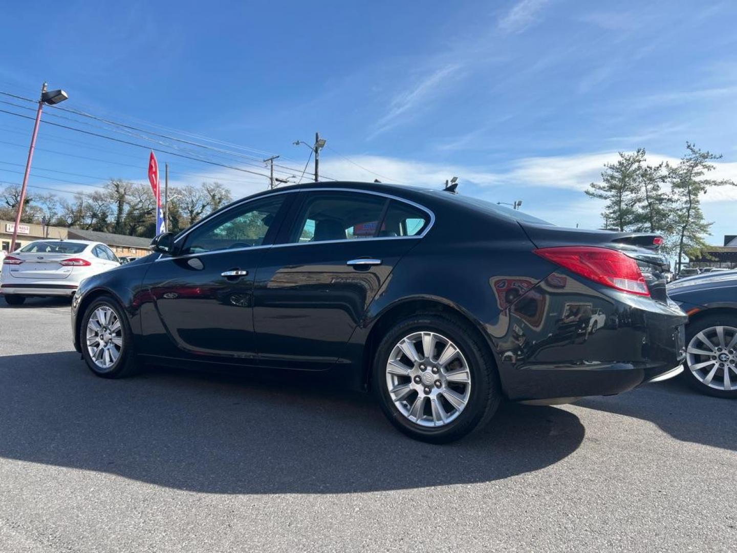 2012 BLACK BUICK REGAL PREMIUM (2G4GT5GR6C9) with an 2.4L engine, Automatic transmission, located at 2514 Williamson Rd NE, Roanoke, VA, 24012, (540) 265-7770, 37.294636, -79.936249 - Photo#2