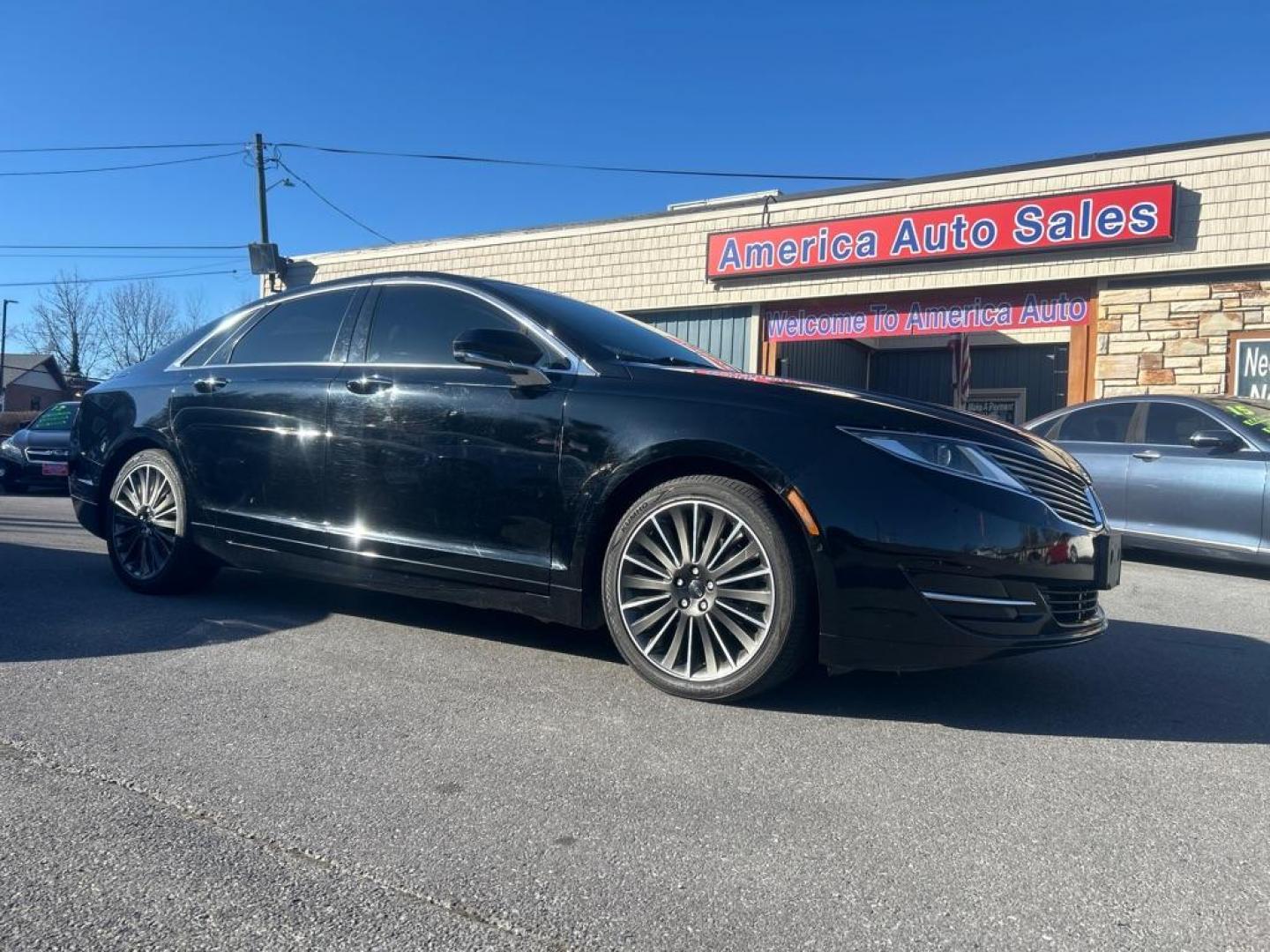 2016 BLACK LINCOLN MKZ (3LN6L2JK8GR) with an 3.7L engine, Automatic transmission, located at 2514 Williamson Rd NE, Roanoke, VA, 24012, (540) 265-7770, 37.294636, -79.936249 - NO CREDIT CHECK FINANCING WITH ONLY $2900 DOWN PAYMENT!!!! Check out our website www.needausedvehicle.com for our No Credit Check/ In House Financing options!! No Credit Check Available!!! In House Financing Available!!! All Clean Title Vehicles (no Salvaged or flooded vehicles ever on our lot)! - Photo#0