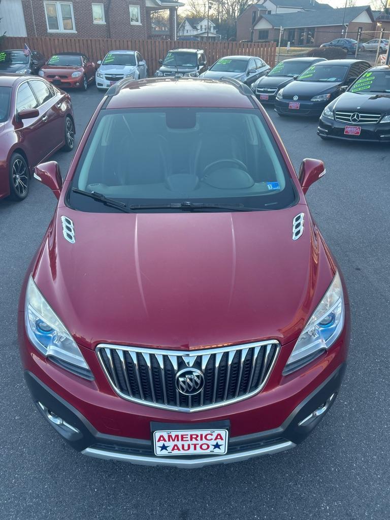 2016 RED BUICK ENCORE SPORT TOURING (KL4CJ1SM8GB) with an 1.4L engine, Automatic transmission, located at 2514 Williamson Rd NE, Roanoke, VA, 24012, (540) 265-7770, 37.294636, -79.936249 - NO CREDIT CHECK FINANCING WITH ONLY $3200 DOWN PAYMENT!!!! Check out our website www.needausedvehicle.com for our No Credit Check/ In House Financing options!! No Credit Check Available!!! In House Financing Available!!! All Clean Title Vehicles (no Salvaged or flooded vehicles ever on our lot)! - Photo#1
