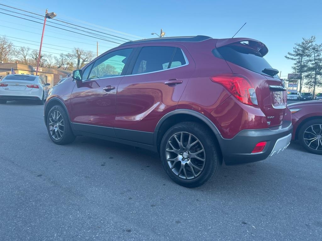 2016 RED BUICK ENCORE SPORT TOURING (KL4CJ1SM8GB) with an 1.4L engine, Automatic transmission, located at 2514 Williamson Rd NE, Roanoke, VA, 24012, (540) 265-7770, 37.294636, -79.936249 - NO CREDIT CHECK FINANCING WITH ONLY $3200 DOWN PAYMENT!!!! Check out our website www.needausedvehicle.com for our No Credit Check/ In House Financing options!! No Credit Check Available!!! In House Financing Available!!! All Clean Title Vehicles (no Salvaged or flooded vehicles ever on our lot)! - Photo#2