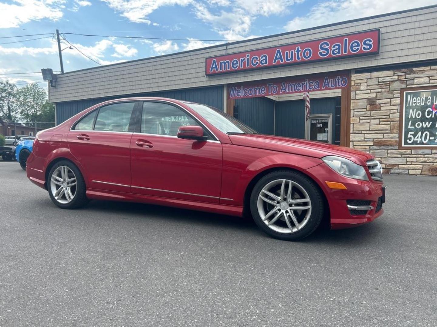2013 RED MERCEDES-BENZ C-CLASS C250 (WDDGF4HB9DR) with an 1.8L engine, Automatic transmission, located at 2514 Williamson Rd NE, Roanoke, VA, 24012, (540) 265-7770, 37.294636, -79.936249 - NO CREDIT CHECK FINANCING WITH ONLY $3500 DOWN PAYMENT!!!! Check out our website www.needausedvehicle.com for our No Credit Check/ In House Financing options!! No Credit Check Available!!! In House Financing Available!!! All Clean Title Vehicles (no Salvaged or flooded vehicles ever on our lot)!- Photo#0