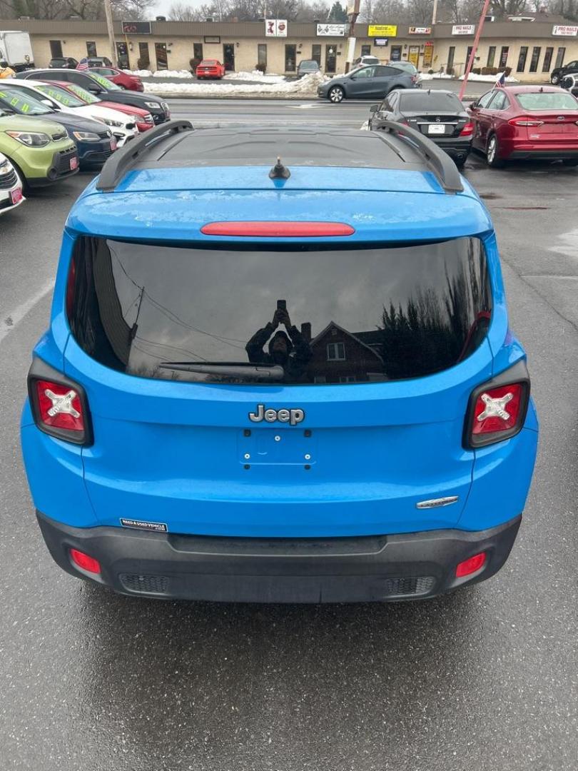 2015 BLUE JEEP RENEGADE LATITUDE (ZACCJABH0FP) with an 1.4L engine, 6-Speed Manual transmission, located at 2514 Williamson Rd NE, Roanoke, VA, 24012, (540) 265-7770, 37.294636, -79.936249 - Photo#11