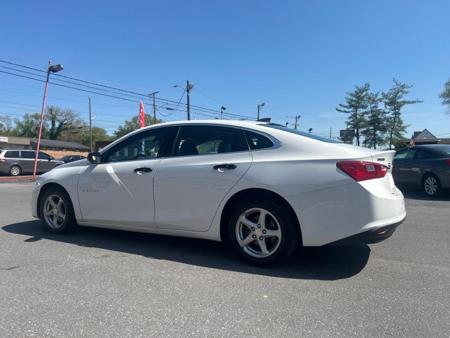 2016 WHITE CHEVROLET MALIBU LS (1G1ZB5STXGF) with an 1.5L engine, Automatic transmission, located at 2514 Williamson Rd NE, Roanoke, VA, 24012, (540) 265-7770, 37.294636, -79.936249 - NO CREDIT CHECK FINANCING WITH ONLY $2300 DOWN PAYMENT!!!! Check out our website www.needausedvehicle.com for our No Credit Check/ In House Financing options!! No Credit Check Available!!! In House Financing Available!!! All Clean Title Vehicles (no Salvaged or flooded vehicles ever on our lot)! - Photo#2