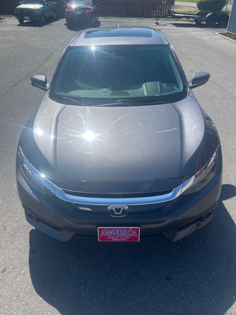 2016 GRAY HONDA CIVIC TOURING (19XFC1F91GE) with an 1.5L engine, Continuously Variable transmission, located at 2514 Williamson Rd NE, Roanoke, VA, 24012, (540) 265-7770, 37.294636, -79.936249 - NO CREDIT CHECK FINANCING WITH ONLY $3800 DOWN PAYMENT!!!! Check out our website www.needausedvehicle.com for our No Credit Check/ In House Financing options!! No Credit Check Available!!! In House Financing Available!!! All Clean Title Vehicles (no Salvaged or flooded vehicles ever on our lot)! - Photo#1