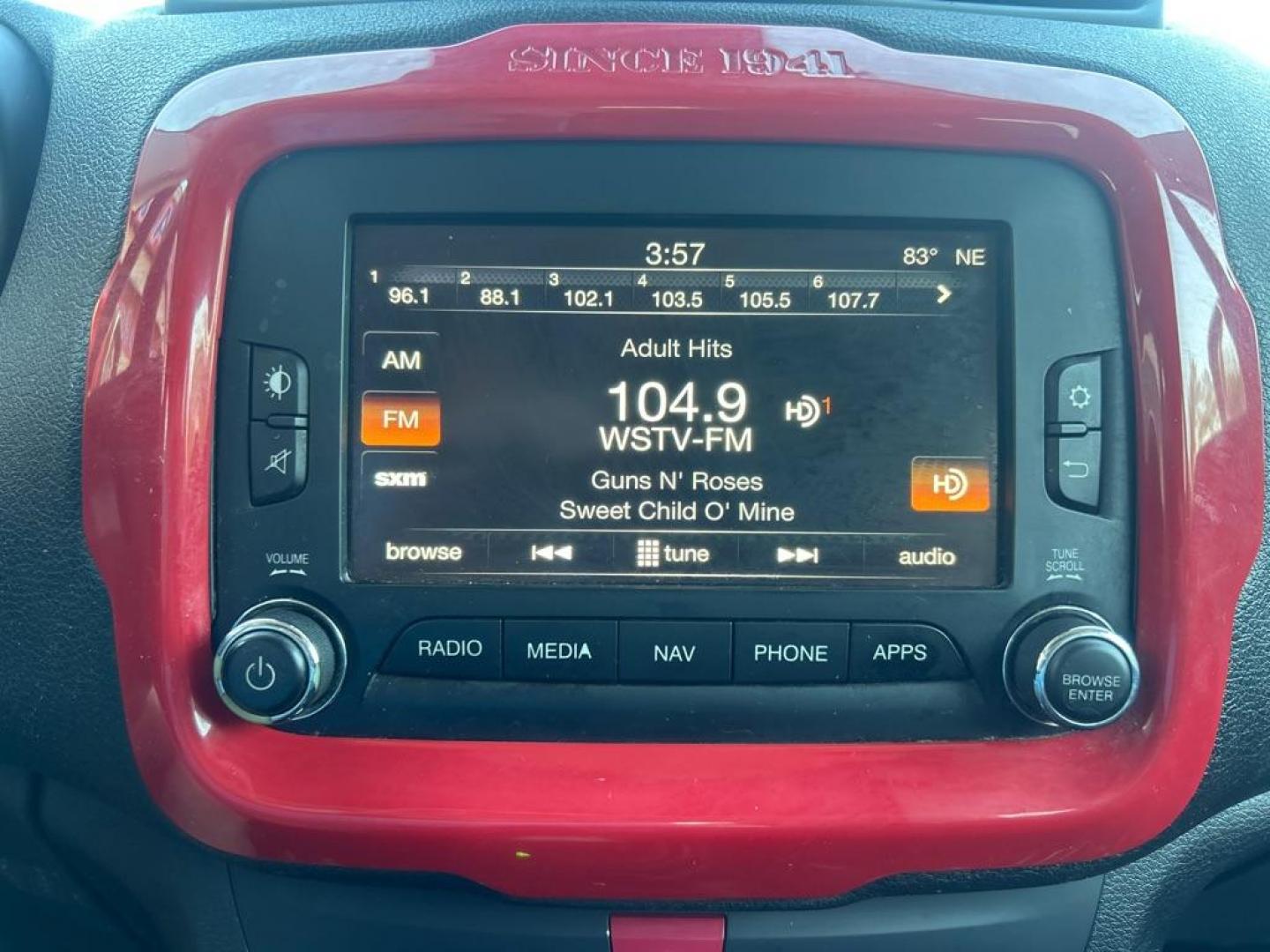 2017 RED JEEP RENEGADE LATITUDE (ZACCJABB6HP) with an 2.4L engine, Automatic transmission, located at 2514 Williamson Rd NE, Roanoke, VA, 24012, (540) 265-7770, 37.294636, -79.936249 - NO CREDIT CHECK FINANCING WITH ONLY $2800 DOWN PAYMENT!!!! Check out our website www.needausedvehicle.com for our No Credit Check/ In House Financing options!! No Credit Check Available!!! In House Financing Available!!! All Clean Title Vehicles (no Salvaged or flooded vehicles ever on our lot)! - Photo#12