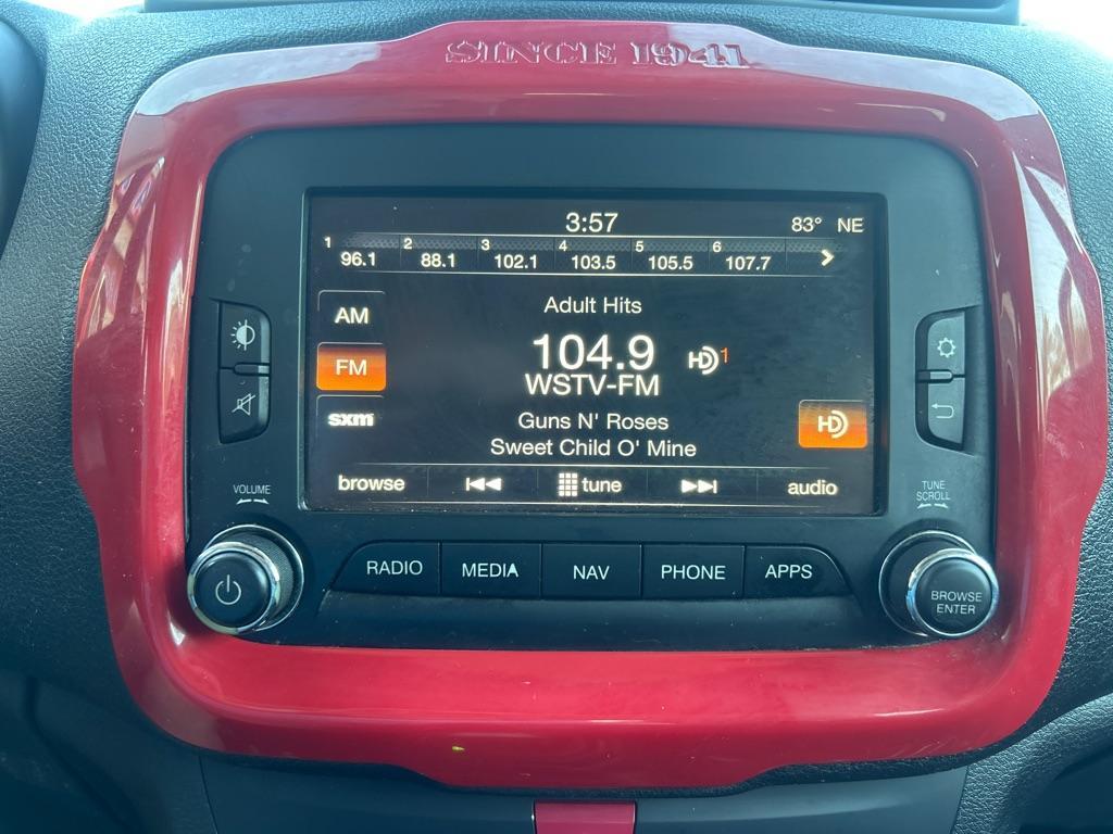 2017 RED JEEP RENEGADE LATITUDE (ZACCJABB6HP) with an 2.4L engine, Automatic transmission, located at 2514 Williamson Rd NE, Roanoke, VA, 24012, (540) 265-7770, 37.294636, -79.936249 - NO CREDIT CHECK FINANCING WITH ONLY $2800 DOWN PAYMENT!!!! Check out our website www.needausedvehicle.com for our No Credit Check/ In House Financing options!! No Credit Check Available!!! In House Financing Available!!! All Clean Title Vehicles (no Salvaged or flooded vehicles ever on our lot)! - Photo#9