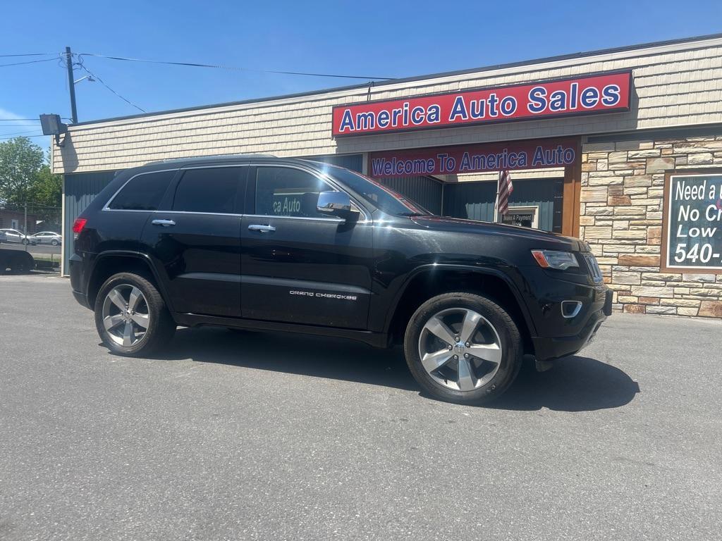 2014 BLACK JEEP GRAND CHEROKEE OVERLAND (1C4RJFCG6EC) with an 3.6L engine, Automatic transmission, located at 2514 Williamson Rd NE, Roanoke, VA, 24012, (540) 265-7770, 37.294636, -79.936249 - NO CREDIT CHECK FINANCING WITH ONLY $3500 DOWN PAYMENT!!!! Check out our website www.needausedvehicle.com for our No Credit Check/ In House Financing options!! No Credit Check Available!!! In House Financing Available!!! All Clean Title Vehicles (no Salvaged or flooded vehicles ever on our lot)! - Photo#0