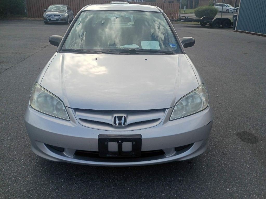2005 SILVER HONDA CIVIC LX (2HGES16645H) with an 1.7L engine, Automatic transmission, located at 2514 Williamson Rd NE, Roanoke, VA, 24012, (540) 265-7770, 37.294636, -79.936249 - NO CREDIT CHECK FINANCING WITH ONLY $1800 DOWN PAYMENT!!!! Check out our website www.needausedvehicle.com for our No Credit Check/ In House Financing options!! No Credit Check Available!!! In House Financing Available!!! All Clean Title Vehicles (no Salvaged or flooded vehicles ever on our lot)!- Photo#1