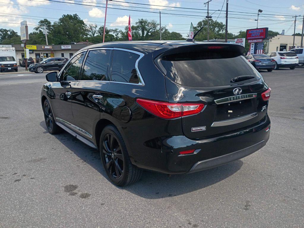 2013 BLACK INFINITI JX35 (5N1AL0MM7DC) with an 3.5L engine, Continuously Variable transmission, located at 2514 Williamson Rd NE, Roanoke, VA, 24012, (540) 265-7770, 37.294636, -79.936249 - NO CREDIT CHECK FINANCING WITH ONLY $4000 DOWN PAYMENT!!!! Check out our website www.needausedvehicle.com for our No Credit Check/ In House Financing options!! No Credit Check Available!!! In House Financing Available!!! All Clean Title Vehicles (no Salvaged or flooded vehicles ever on our lot)! - Photo#3