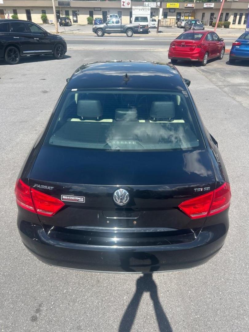 2014 BLACK VOLKSWAGEN PASSAT SE (1VWBT7A30EC) with an 1.8L engine, Automatic transmission, located at 2514 Williamson Rd NE, Roanoke, VA, 24012, (540) 265-7770, 37.294636, -79.936249- Photo#11