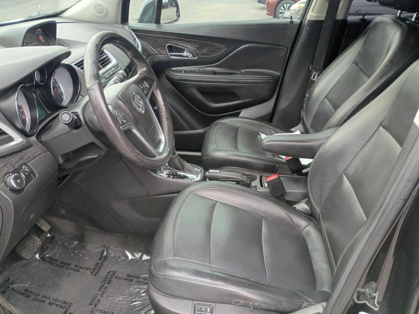 2014 BLACK BUICK ENCORE PREMIUM (KL4CJHSBXEB) with an 1.4L engine, Automatic transmission, located at 2514 Williamson Rd NE, Roanoke, VA, 24012, (540) 265-7770, 37.294636, -79.936249 - NO CREDIT CHECK FINANCING WITH ONLY $3000 DOWN PAYMENT!!!! Check out our website www.needausedvehicle.com for our No Credit Check/ In House Financing options!! No Credit Check Available!!! In House Financing Available!!! All Clean Title Vehicles (no Salvaged or flooded vehicles ever on our lot)! - Photo#10