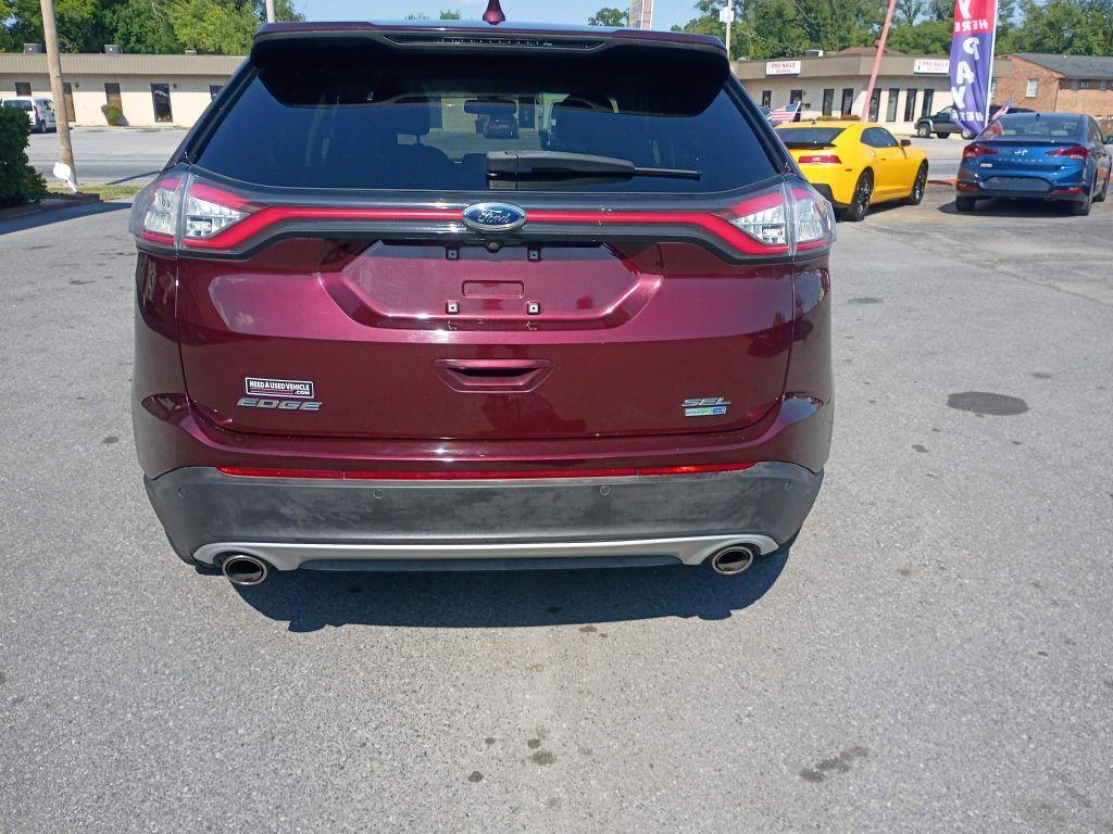 2018 RED FORD EDGE SEL (2FMPK4J96JB) with an 2.0L engine, Automatic transmission, located at 2514 Williamson Rd NE, Roanoke, VA, 24012, (540) 265-7770, 37.294636, -79.936249 - NO CREDIT CHECK FINANCING WITH ONLY $4500 DOWN PAYMENT!!!! Check out our website www.needausedvehicle.com for our No Credit Check/ In House Financing options!! No Credit Check Available!!! In House Financing Available!!! All Clean Title Vehicles (no Salvaged or flooded vehicles ever on our lot)! - Photo#3