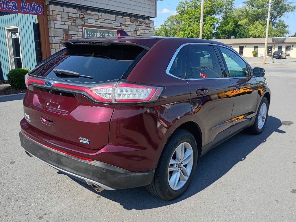 2018 RED FORD EDGE SEL (2FMPK4J96JB) with an 2.0L engine, Automatic transmission, located at 2514 Williamson Rd NE, Roanoke, VA, 24012, (540) 265-7770, 37.294636, -79.936249 - NO CREDIT CHECK FINANCING WITH ONLY $4500 DOWN PAYMENT!!!! Check out our website www.needausedvehicle.com for our No Credit Check/ In House Financing options!! No Credit Check Available!!! In House Financing Available!!! All Clean Title Vehicles (no Salvaged or flooded vehicles ever on our lot)! - Photo#4