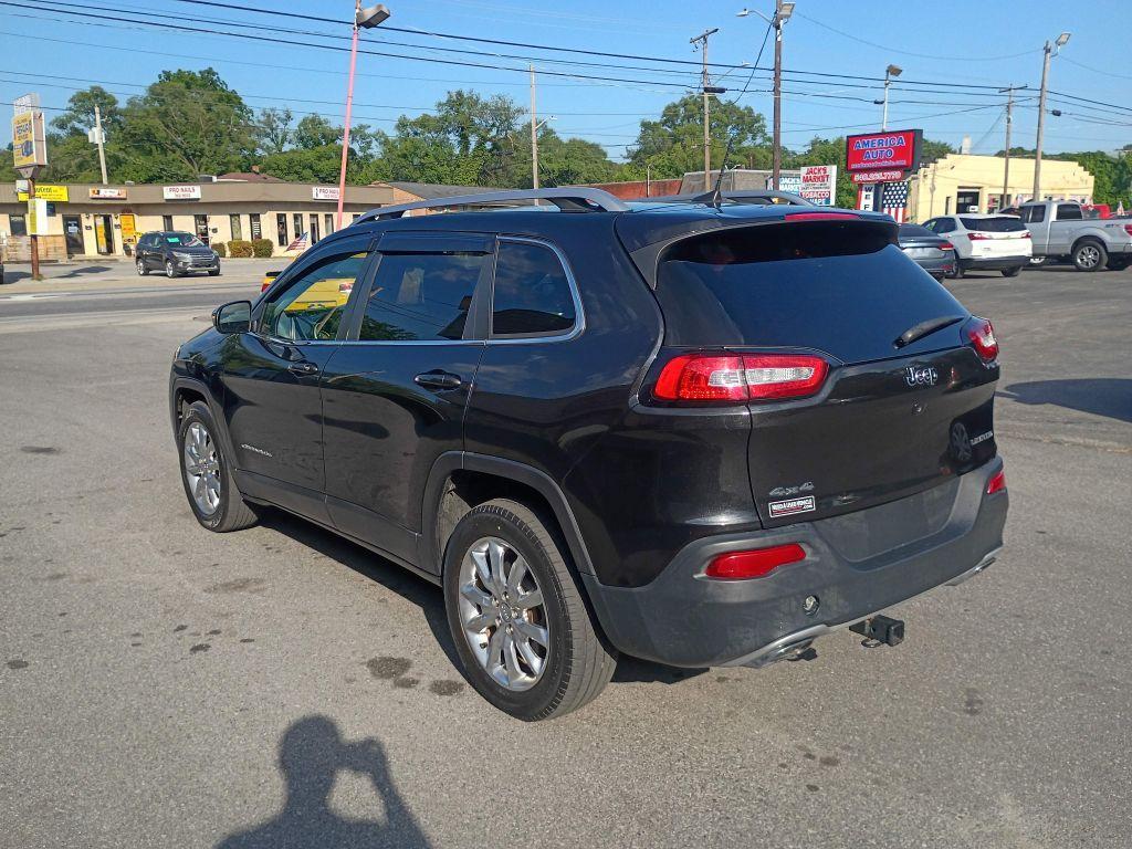 2016 BLACK JEEP CHEROKEE LIMITED (1C4PJMDS3GW) with an 3.2L engine, Automatic transmission, located at 2514 Williamson Rd NE, Roanoke, VA, 24012, (540) 265-7770, 37.294636, -79.936249 - NO CREDIT CHECK FINANCING WITH ONLY $3200 DOWN PAYMENT!!!! Check out our website www.needausedvehicle.com for our No Credit Check/ In House Financing options!! No Credit Check Available!!! In House Financing Available!!! All Clean Title Vehicles (no Salvaged or flooded vehicles ever on our lot)! - Photo#3