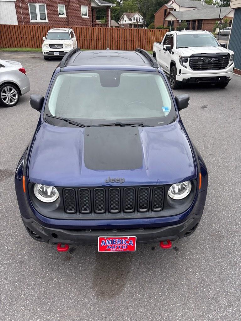 2016 BLUE JEEP RENEGADE TRAILHAWK (ZACCJBCTXGP) with an 2.4L engine, Automatic transmission, located at 2514 Williamson Rd NE, Roanoke, VA, 24012, (540) 265-7770, 37.294636, -79.936249 - NO CREDIT CHECK FINANCING WITH ONLY $3000 DOWN PAYMENT!!!! Check out our website www.needausedvehicle.com for our No Credit Check/ In House Financing options!! No Credit Check Available!!! In House Financing Available!!! All Clean Title Vehicles (no Salvaged or flooded vehicles ever on our lot)!- Photo#1