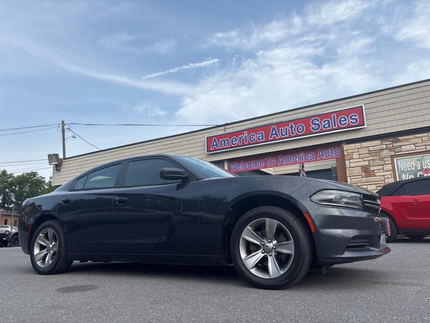 2016 GRAY DODGE CHARGER SE (2C3CDXBGXGH) with an 3.6L engine, Automatic transmission, located at 2514 Williamson Rd NE, Roanoke, VA, 24012, (540) 265-7770, 37.294636, -79.936249 - NO CREDIT CHECK FINANCING WITH ONLY $2400 DOWN PAYMENT!!!! Check out our website www.needausedvehicle.com for our No Credit Check/ In House Financing options!! No Credit Check Available!!! In House Financing Available!!! All Clean Title Vehicles (no Salvaged or flooded vehicles ever on our lot)!- Photo#0